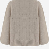 CARDIGAN IN CASHMERE E SETA 26577020 48 ALLUDE 