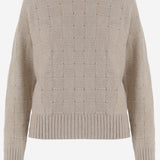 MAGLIONE IN CASHMERE E SETA 26577021 48 ALLUDE 