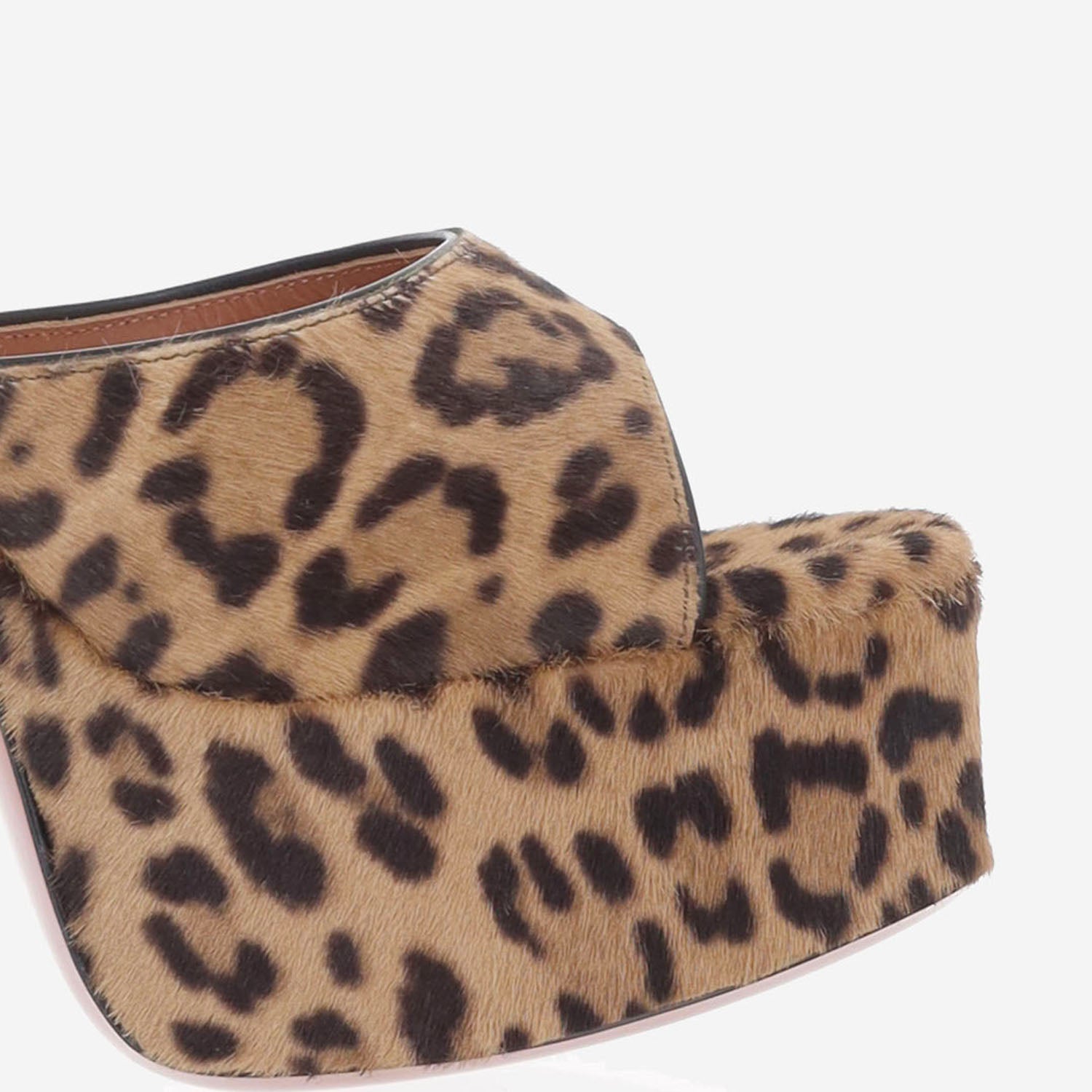 SANDALI CON TACCO DALIDA DALIDASLIPPER140 LEOPARD AMINA MUADDI 