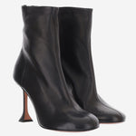 STIVALETTI IRIS IN PELLE IRISBOOTIE95 BLACK AMINA MUADDI 