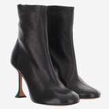 STIVALETTI IRIS IN PELLE IRISBOOTIE95 BLACK AMINA MUADDI 