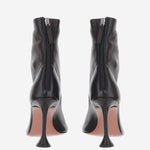 STIVALETTI IRIS IN PELLE IRISBOOTIE95 BLACK AMINA MUADDI 