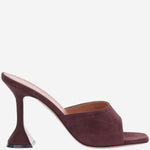 SANDALI LUPITA IN SUEDE LUPITASLIPPER95 MERLOT AMINA MUADDI 