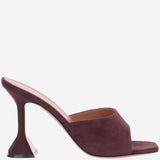 SANDALI LUPITA IN SUEDE LUPITASLIPPER95 MERLOT AMINA MUADDI 