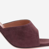 SANDALI LUPITA IN SUEDE LUPITASLIPPER95 MERLOT AMINA MUADDI 