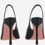 SANDALI SLINGBACK IN RASO CON CRISTALLI MINICAMELIASLING105 CLACKCRYSTAL AMINA MUADDI 