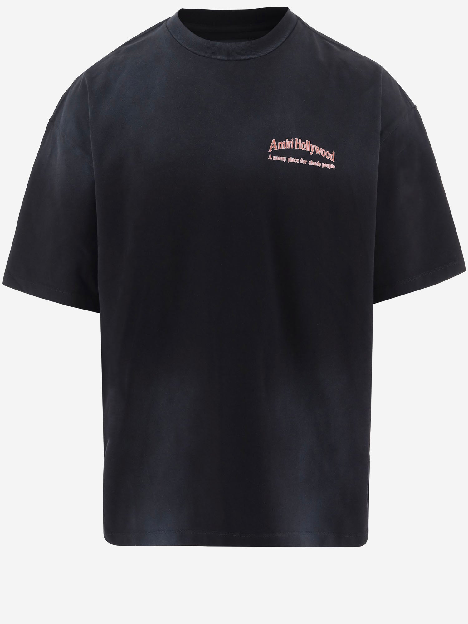 T-SHIRT IN COTONE CON STAMPA LOGO AM326JR 0040002 AMIRI 