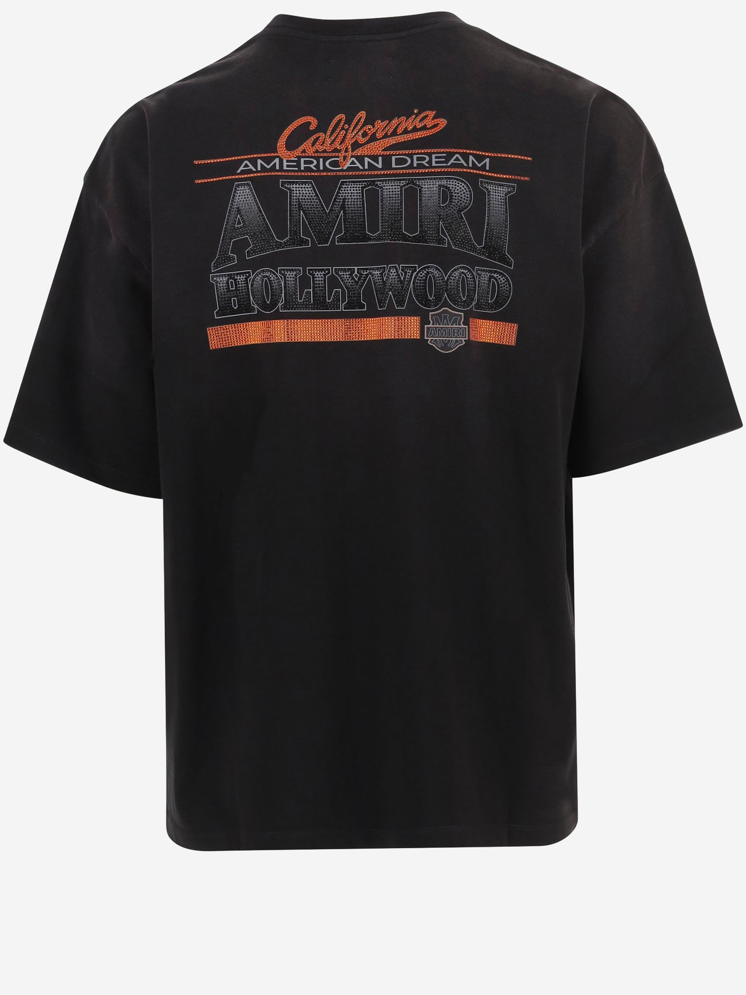 T-SHIRT IN COTONE CON LOGO AM326JR 0140002 AMIRI 
