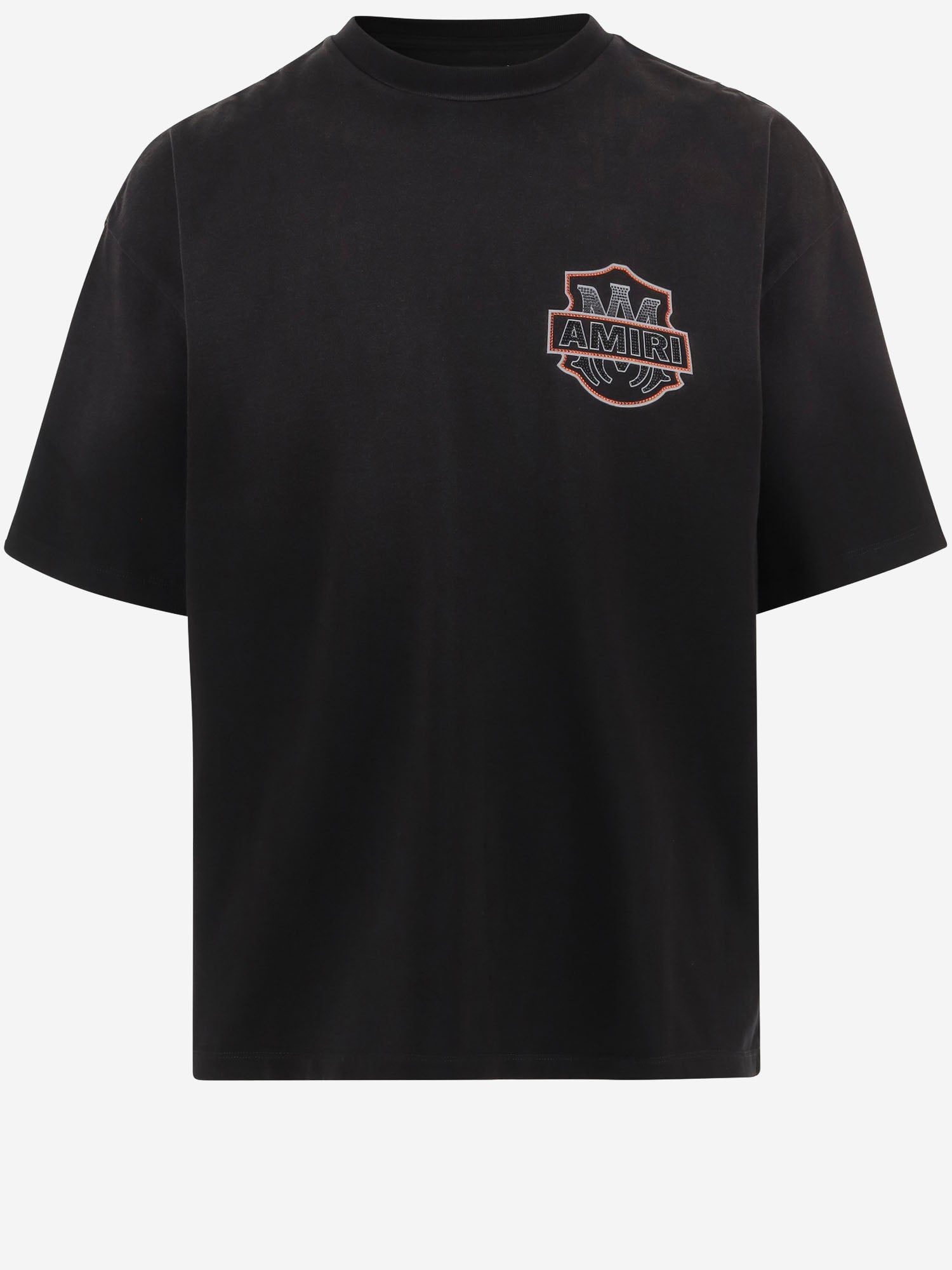 T-SHIRT IN COTONE CON LOGO AM326JR 0140002 AMIRI 