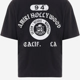 T-SHIRT IN COTONE CON STAMPA LOGO AM426JR025 0002 AMIRI 
