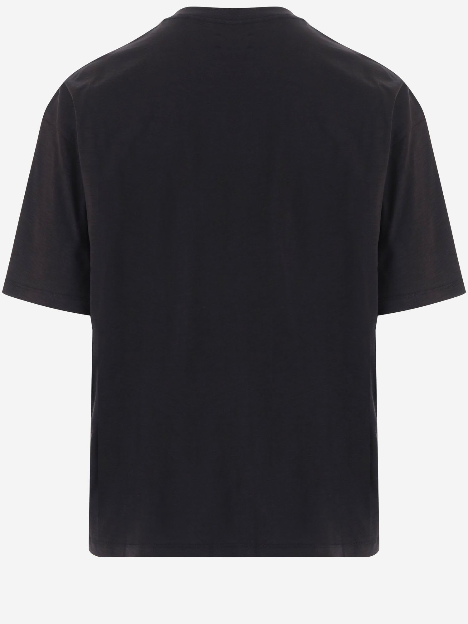 T-SHIRT IN COTONE CON STAMPA LOGO AM426JR025 0002 AMIRI 