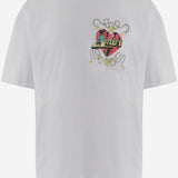 T-SHIRT IN COTONE CON STAMPA LOGO AM426JR037 003O AMIRI 