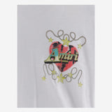 T-SHIRT IN COTONE CON STAMPA LOGO AM426JR037 003O AMIRI 