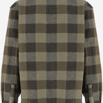 CAMICIA IN COTONE CON MOTIVO A QUADRI AM426SH063 004G AMIRI 