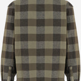 CAMICIA IN COTONE CON MOTIVO A QUADRI AM426SH063 004G AMIRI 