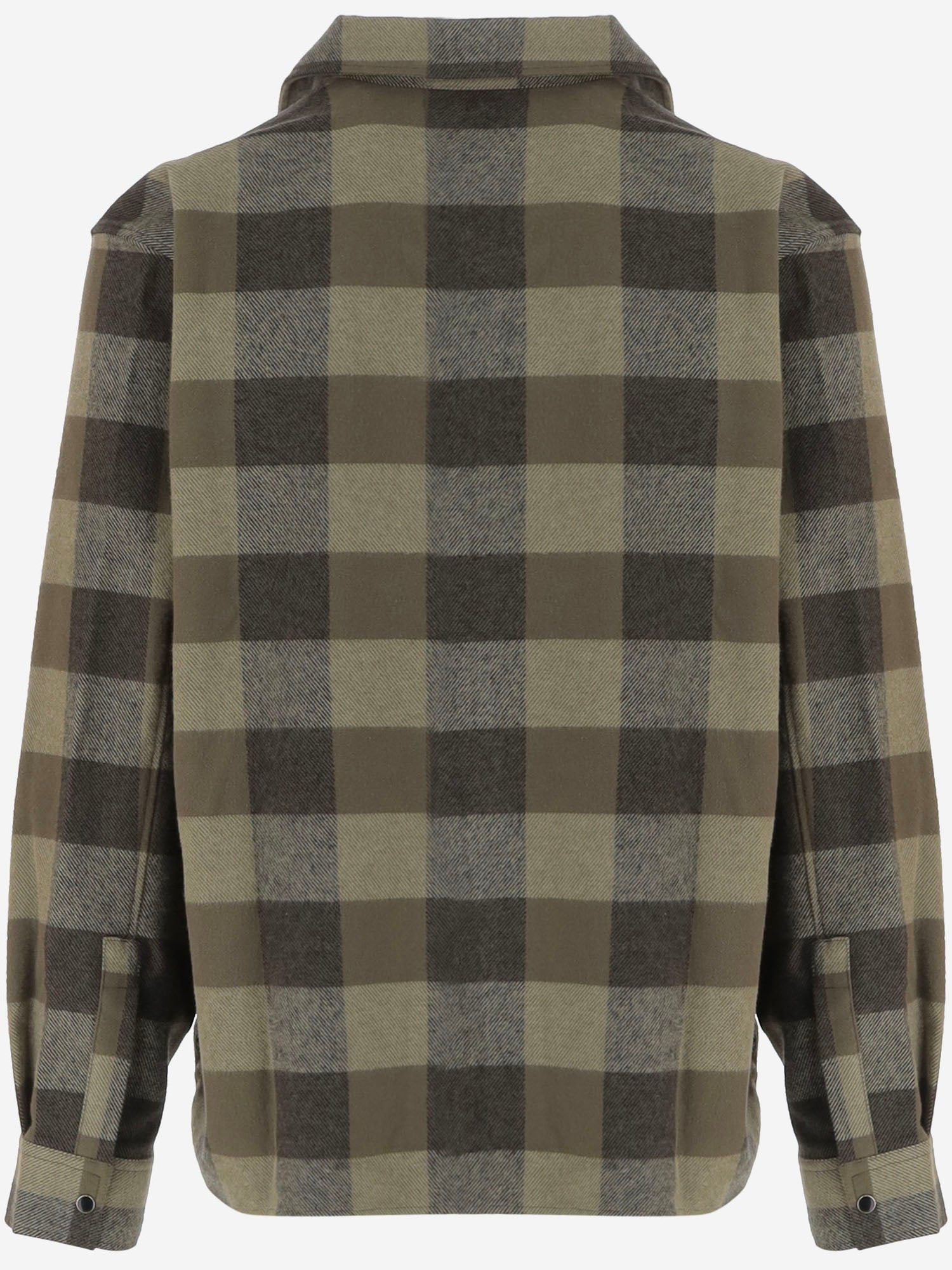 CAMICIA IN COTONE CON MOTIVO A QUADRI AM426SH063 004G AMIRI 