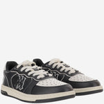 SNEAKERS IN PELLE CON LOGO AMSNSN 1061001 AMIRI 