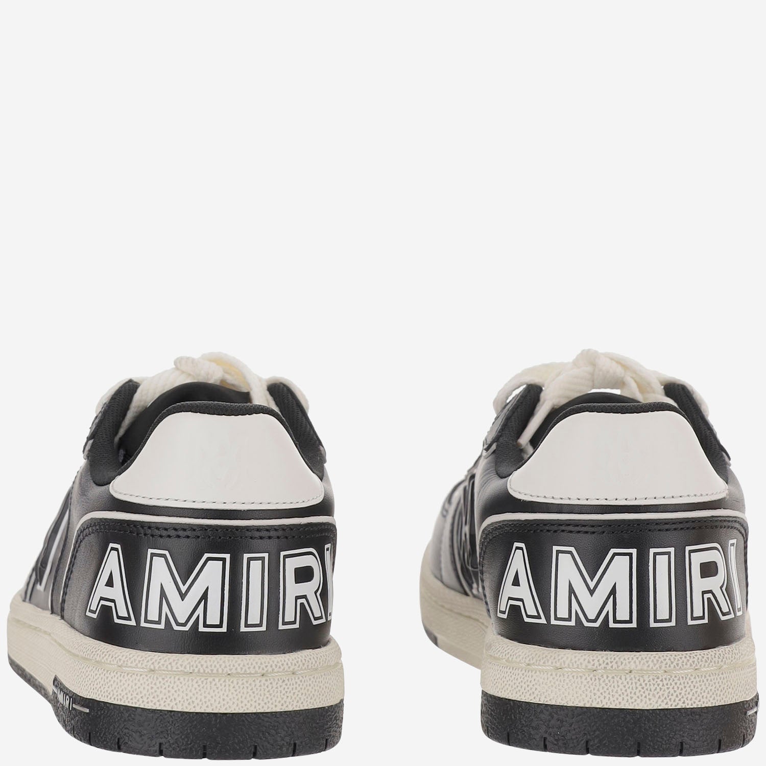 SNEAKERS IN PELLE CON LOGO AMSNSN 1061001 AMIRI 