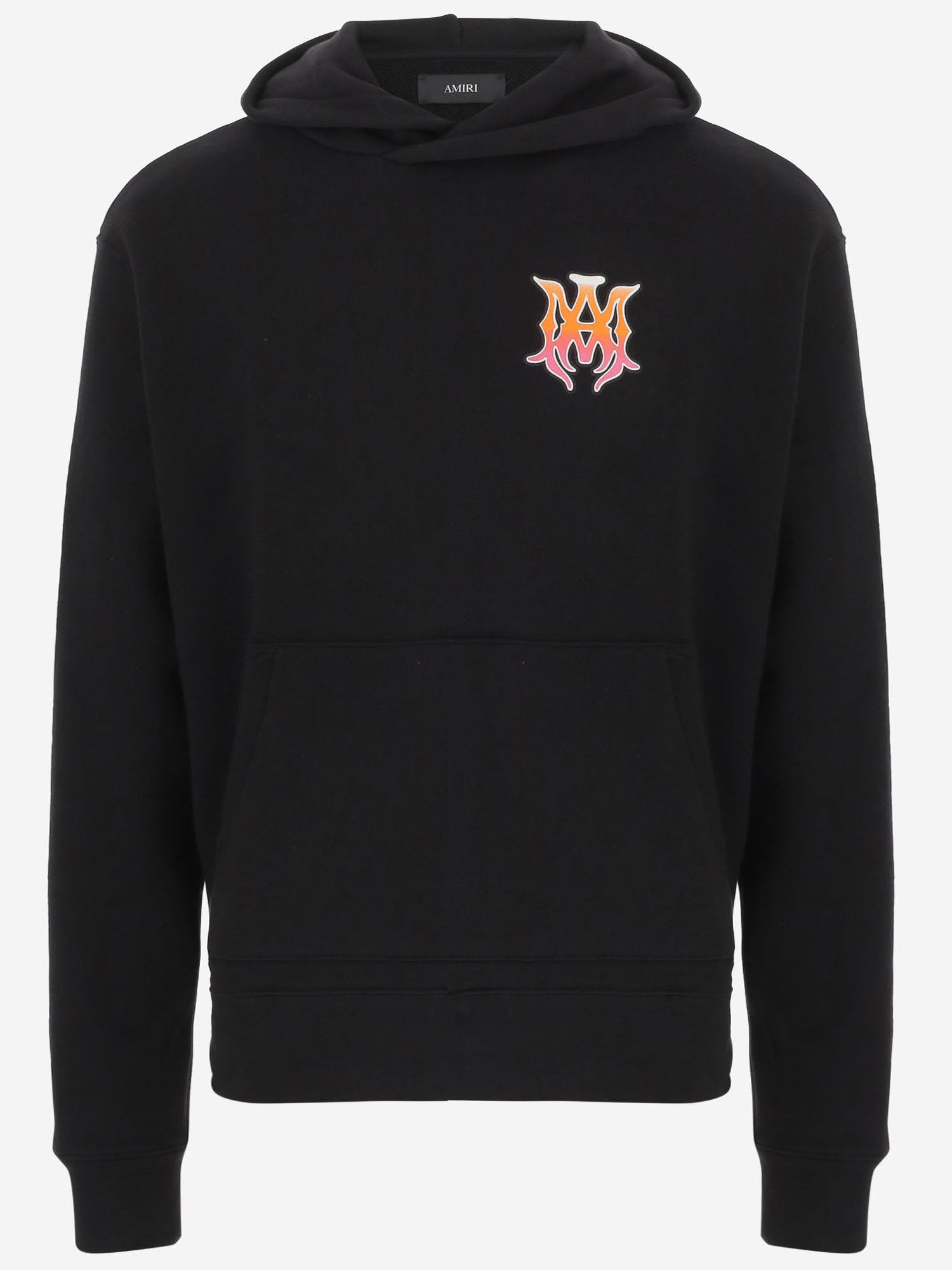 FELPA CON CAPPUCCIO IN COTONE CON LOGO AMTOJR 1169001 AMIRI 