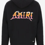 FELPA CON CAPPUCCIO IN COTONE CON LOGO AMTOJR 1169001 AMIRI 