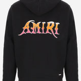 FELPA CON CAPPUCCIO IN COTONE CON LOGO AMTOJR 1169001 AMIRI 