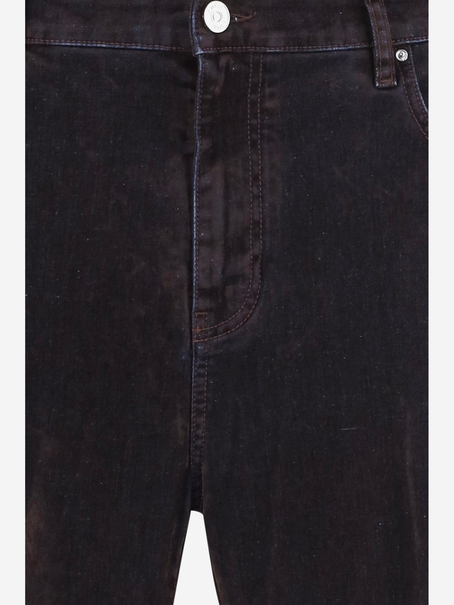 JEANS IN COTONE STRETCH EFFETTO VELLUTO JE035 004D AMIRI 