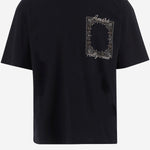 T-SHIRT IN COTONE CON LOGO JR004 0002 AMIRI 