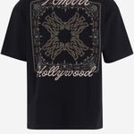 T-SHIRT IN COTONE CON LOGO JR004 0002 AMIRI 