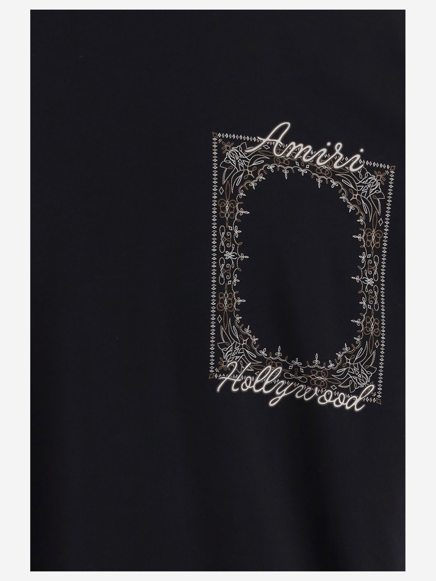 T-SHIRT IN COTONE CON LOGO JR004 0002 AMIRI 
