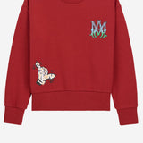 FELPA TIGER CREW IN COTONE ACTOJR 1023600 AMIRI KIDS 