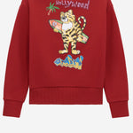 FELPA TIGER CREW IN COTONE ACTOJR 1023600 AMIRI KIDS 
