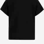 T-SHIRT IN COTONE CON STAMPA LOGO PXKJT062 EX AKJYTE1011 001 AMIRI KIDS 