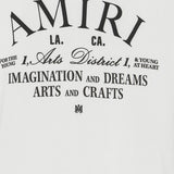 T-SHIRT IN COTONE CON STAMPA LOGO PXKJT062 EX AKJYTE1011 100 AMIRI KIDS 
