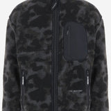 GIUBBOTTO REVERSIBILE IN FLEECE E NYLON CON LOGO 5746281033 020 AND WANDER 