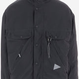 GIUBBOTTO REVERSIBILE IN FLEECE E NYLON CON LOGO 5746281033 020 AND WANDER 