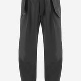 PANTALONI IN MISTO COTONE CON CINTURA 5746282110 010 AND WANDER 