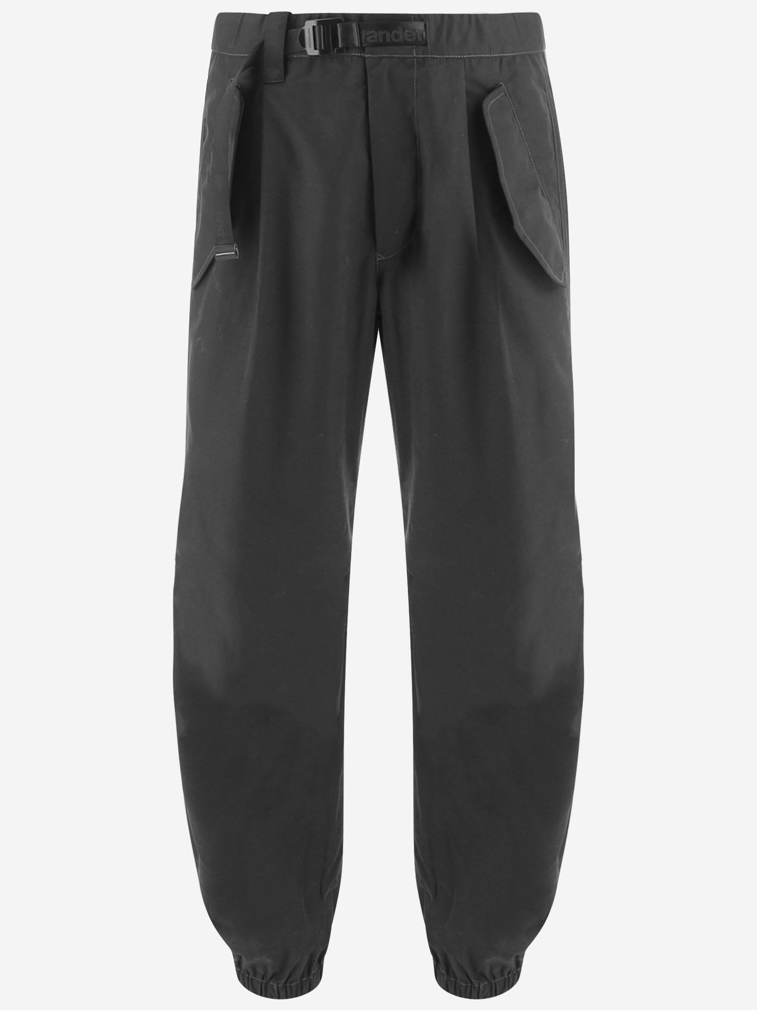 PANTALONI IN MISTO COTONE CON CINTURA 5746282110 010 AND WANDER 