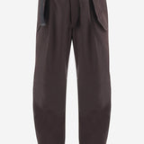 PANTALONI IN MISTO COTONE CON CINTURA 5746282110 052 AND WANDER 