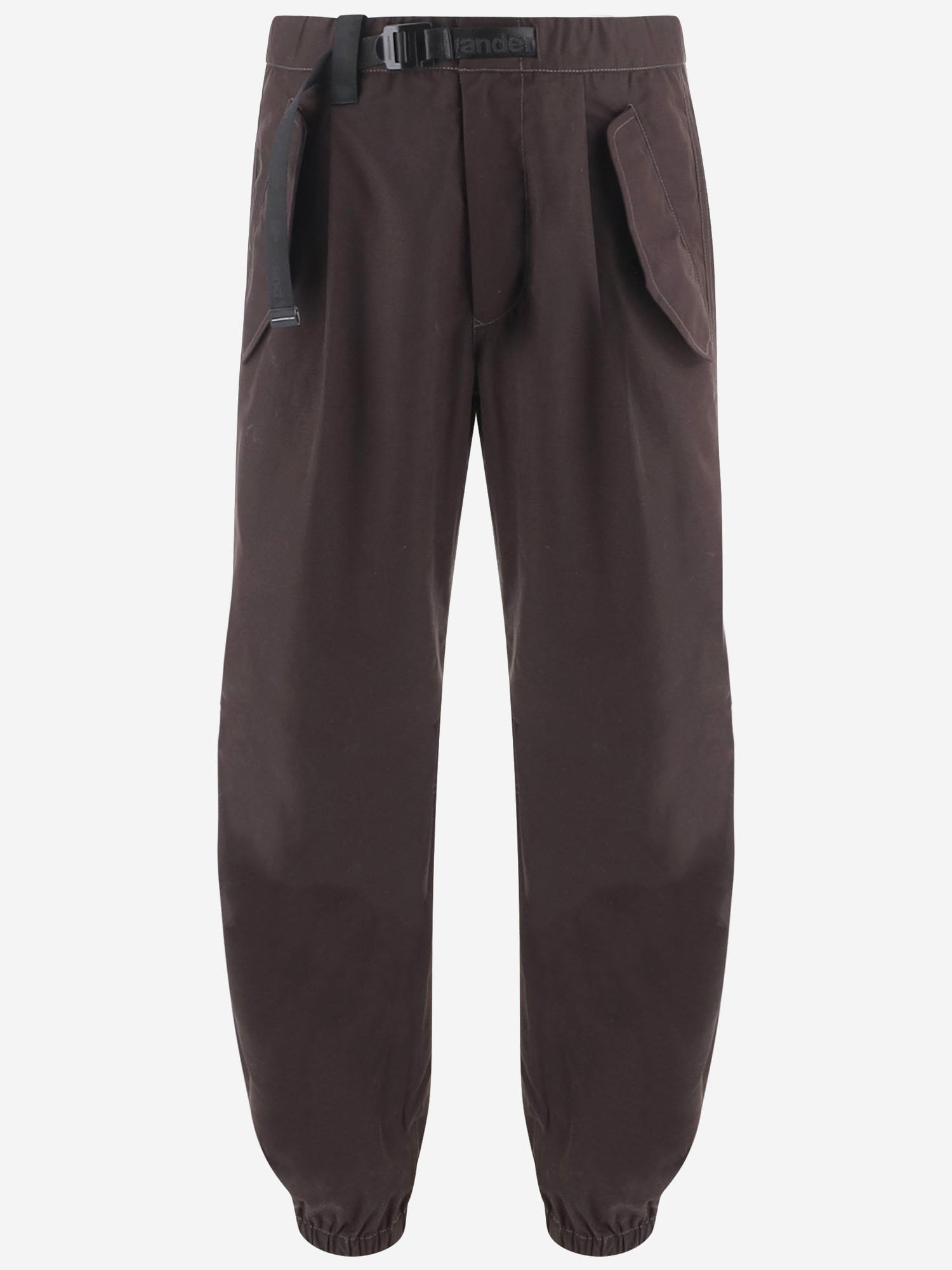 PANTALONI IN MISTO COTONE CON CINTURA 5746282110 052 AND WANDER 