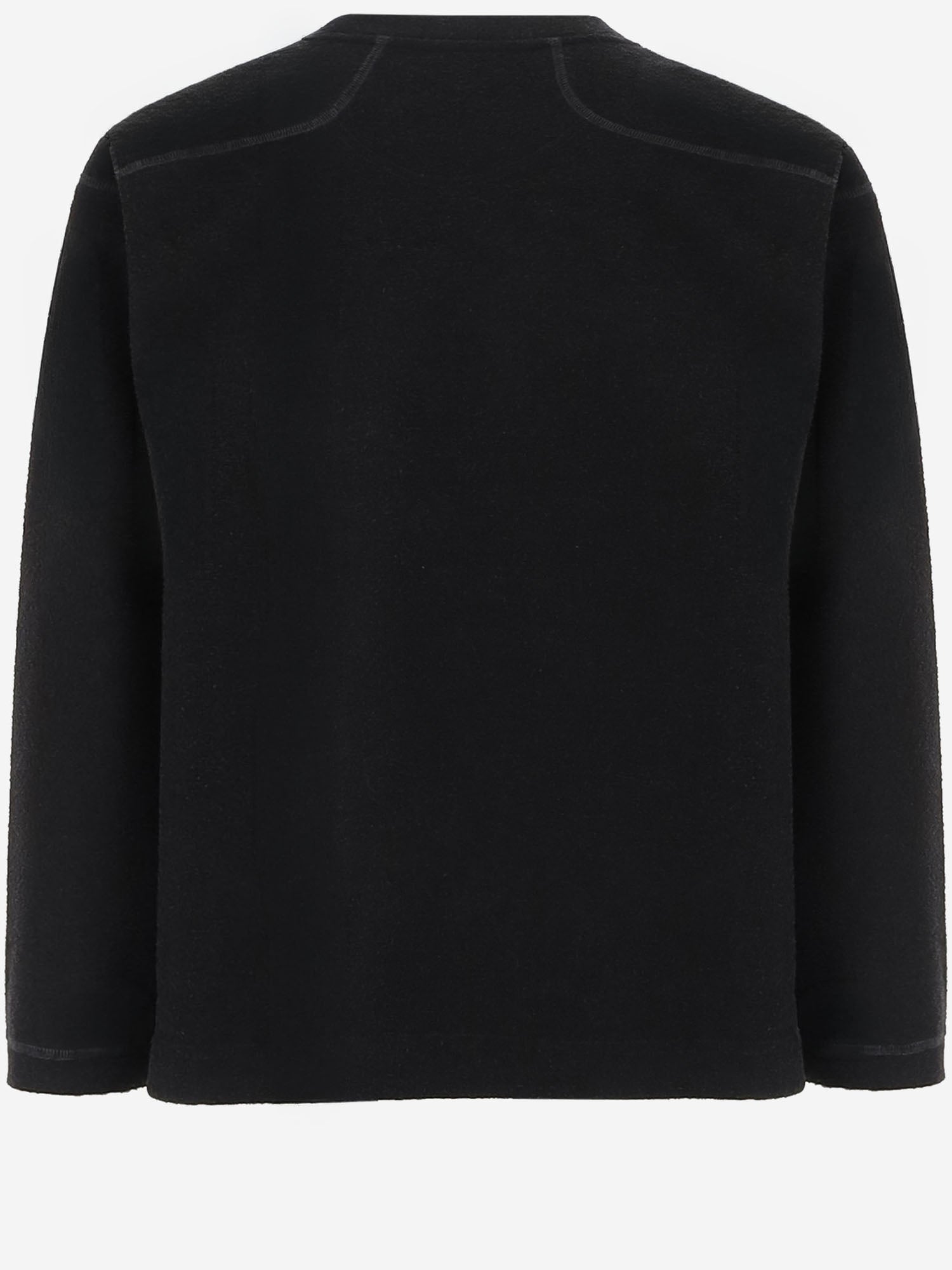 MAGLIA IN MISTO LYOCELL CON LOGO 5746284083 010 AND WANDER 