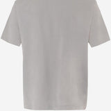 T-SHIRT IN MISTO COTONE CON LOGO 5746284122 020 AND WANDER 