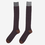 CALZINI IN COTONE CON RIGHE VERTICALI BOSTON B42 ANT45 