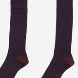 CALZINI IN COTONE CON RIGHE VERTICALI BOSTON R02 ANT45 