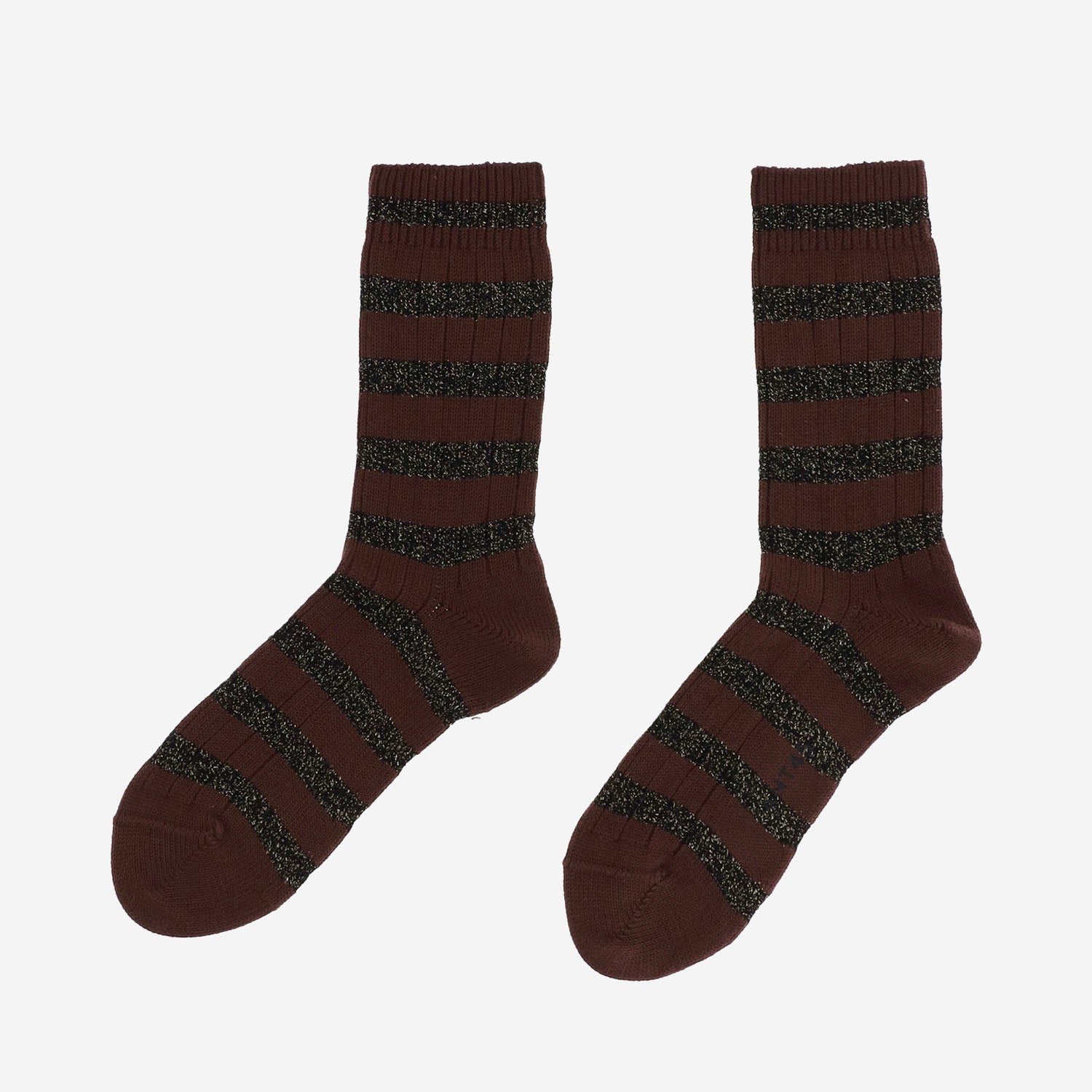 CALZINI IN MISTO COTONE STRETCH CON MOTIVO A RIGHE DUBLINO B41 ANT45 