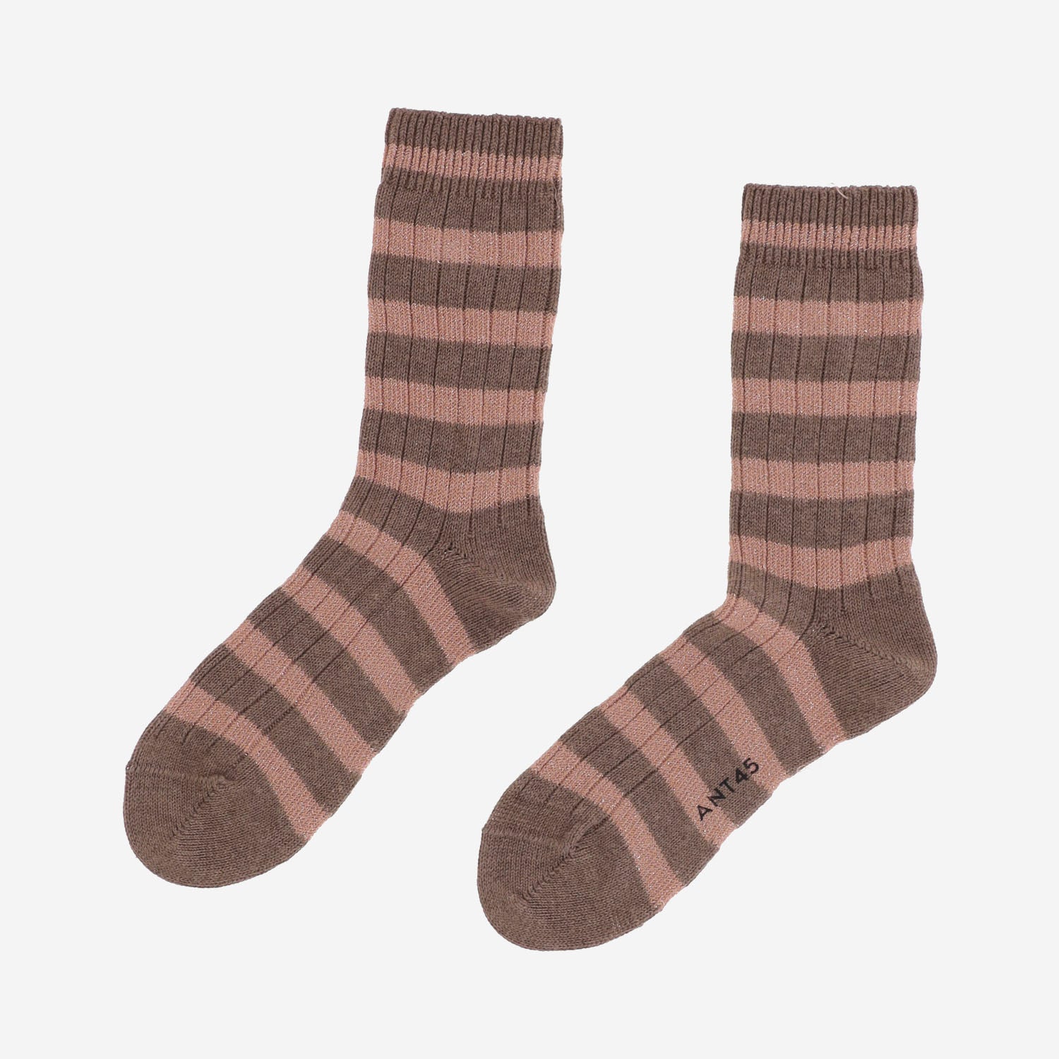 CALZINI IN MISTO COTONE STRETCH CON MOTIVO A RIGHE DUBLINO B62 ANT45 
