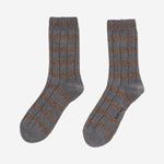 CALZINI IN MISTO COTONE STRETCH CON MOTIVO A RIGHE DUBLINO K81 ANT45 