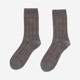 CALZINI IN MISTO COTONE STRETCH CON MOTIVO A RIGHE DUBLINO K81 ANT45 