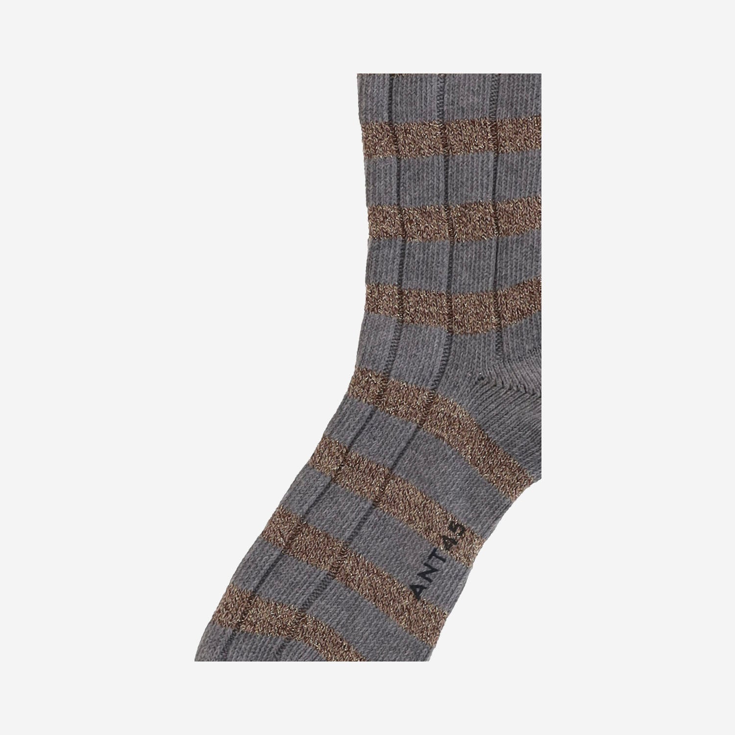 CALZINI IN MISTO COTONE STRETCH CON MOTIVO A RIGHE DUBLINO K81 ANT45 