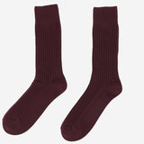 CALZINI IN COTONE A COSTE CON LOGO KISASA R01 ANT45 