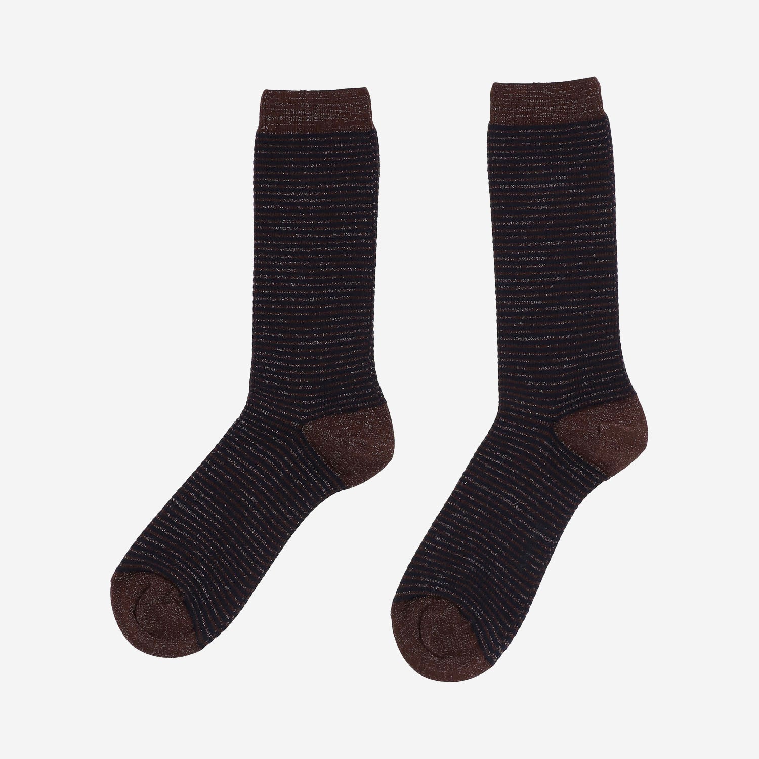CALZINI IN MISTO COTONE A COSTE CON FILO METALLICO LAPUA B43 ANT45 